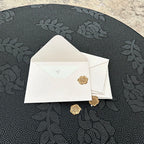 30pcs/lot Thickened Linen Texture Pattern 17.5x12.5cm White Envelope Retro for Invitations Postcards Wedding Business Letters