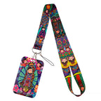 Cute Anime Lanyards For Key Neck Strap Lanyards ID Badge Holder Keychain Key Holder Hang Rope Keyrings Accessories Gifts