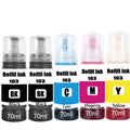 T103 103 104 Refill Dye Ink For Epson Eco Tank L1110 L3100 L3110 L3111 L3116 L3150 L3151 L3156 L3160 5190 Desktop Printer