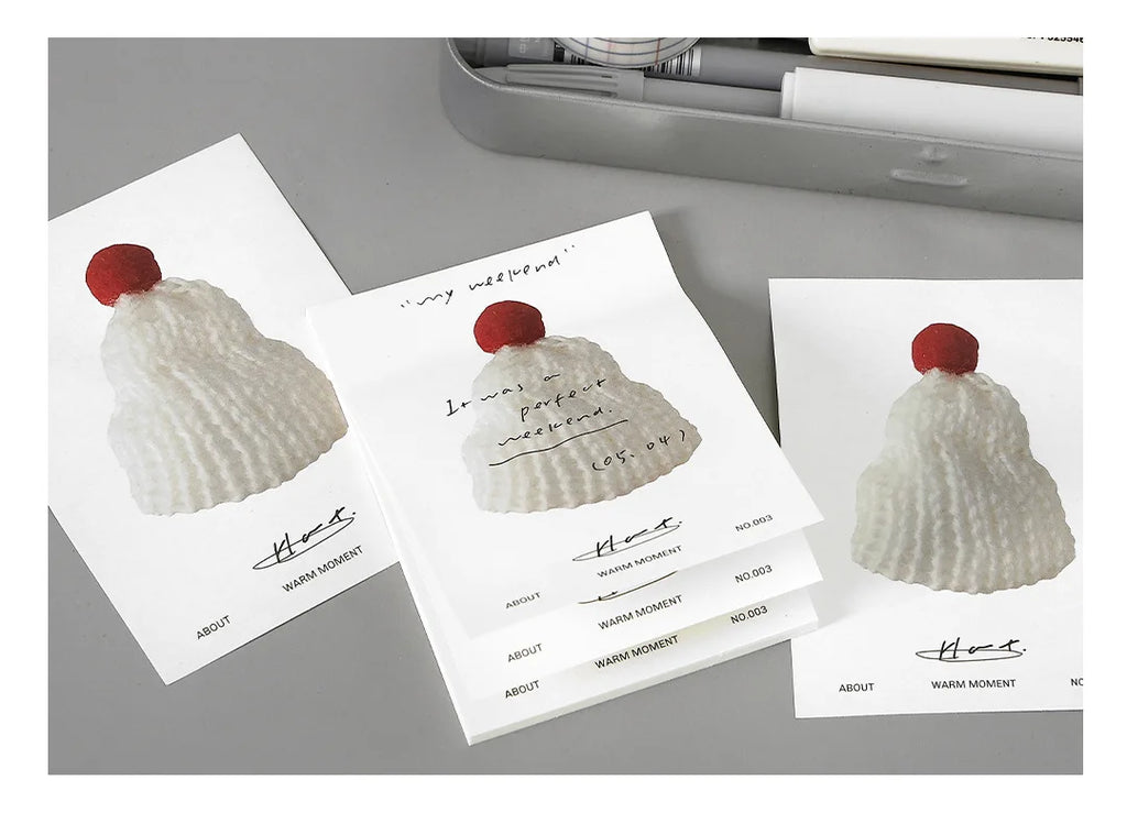 30sheets Fluffy Daily Series Notes Simple Ins Style Check-in Planner Student Notes Message Paper