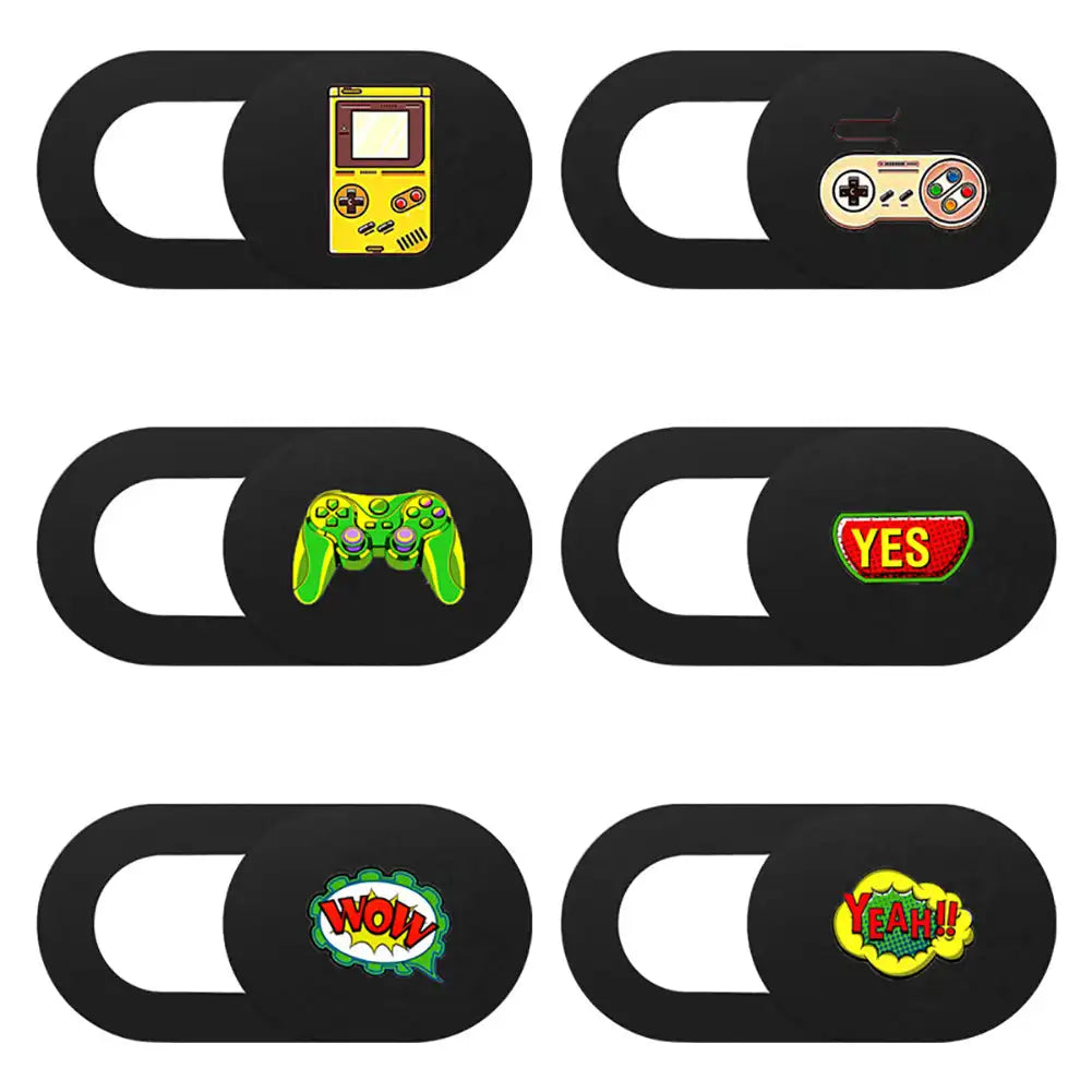 3/6Pcs Universal Anti-Snooping Webcam Privacy Cover Privacy Protector Sticker For Ipad Macbook Laptop PC Len Accessories