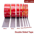 300CM Strong Permanent Double Sided Tape Acrylic Foam Adhesive Waterproof High Temperature Tape Sticker for Car Indoor Decor