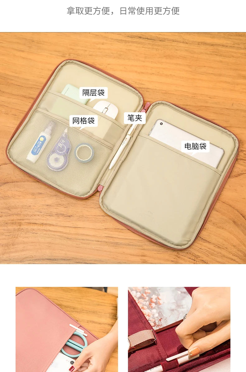 Laptop Sleeve For Macbook Pro 14 A2442 Air13.3 13.6 Tablet Sleeve Bag for Ipad Pro10.5 10.2 11air9.7 10.9 Inch
