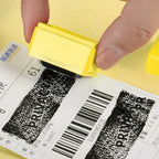 Data Protection Roller Stamp Portable Information Coverage Messy Code Privacy Confidential Data Theft Guard Security Seal