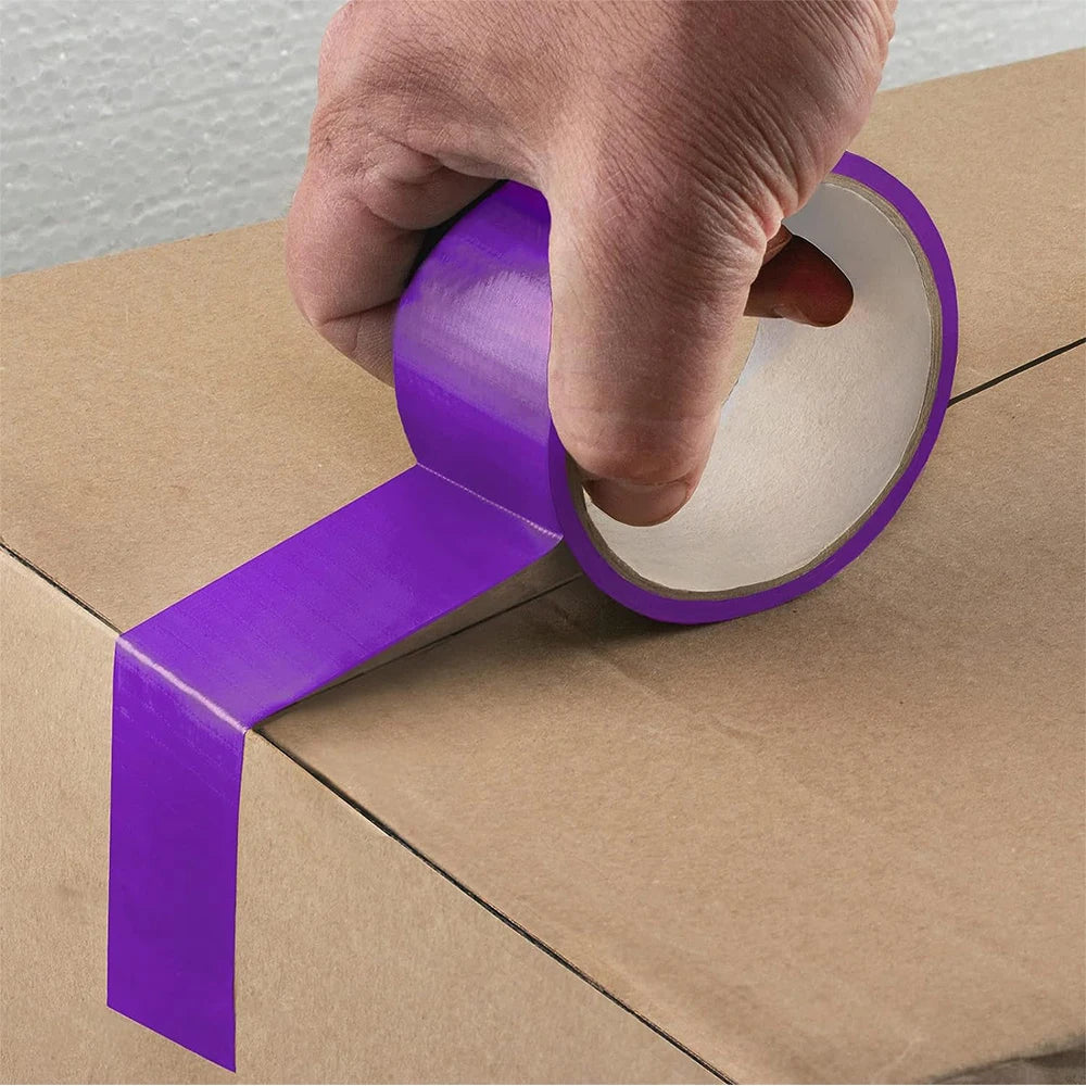 4.8cm*10m Colored Super Self-adhesive Fabric Tape Waterproof Heavy Duty No Residue Craft Duct Tape for DIY Art Packaging Coding