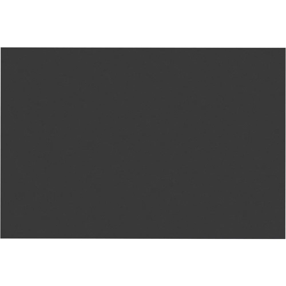 50 Sheets Black Construction Paper 12 inch by 18 inch, Prang Brand Previously Called SunWorks