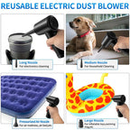 Compressed Air Duster For Computer Laptop Keyboard Car Camera Cleaning 51000 RPM USB Charging Portable Wireless Air Blower