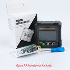 4*90 ° 0.2° Digital Electronic Level Digital Angle Fnder Magnetic Inclinometer Protractor Precision Level Box for Woodworking