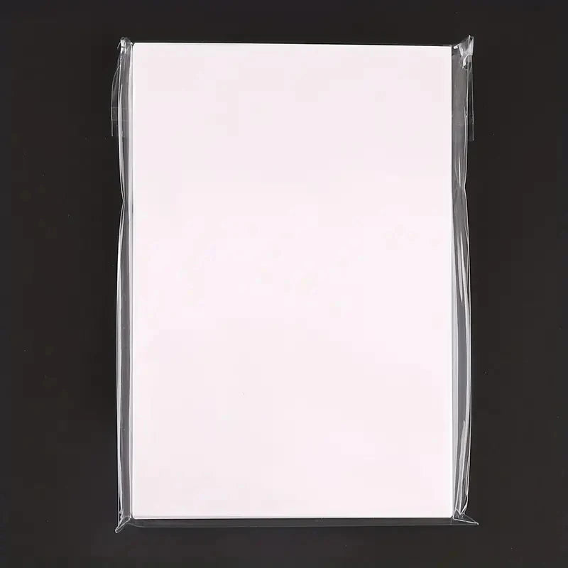 50/100/200pcs 14.8×9.8cm/5.8×3.8 in White Paper Card Paper, DIY Gift Packing Cardboard Paper Blank Postcard Hand-Drawn Doodles