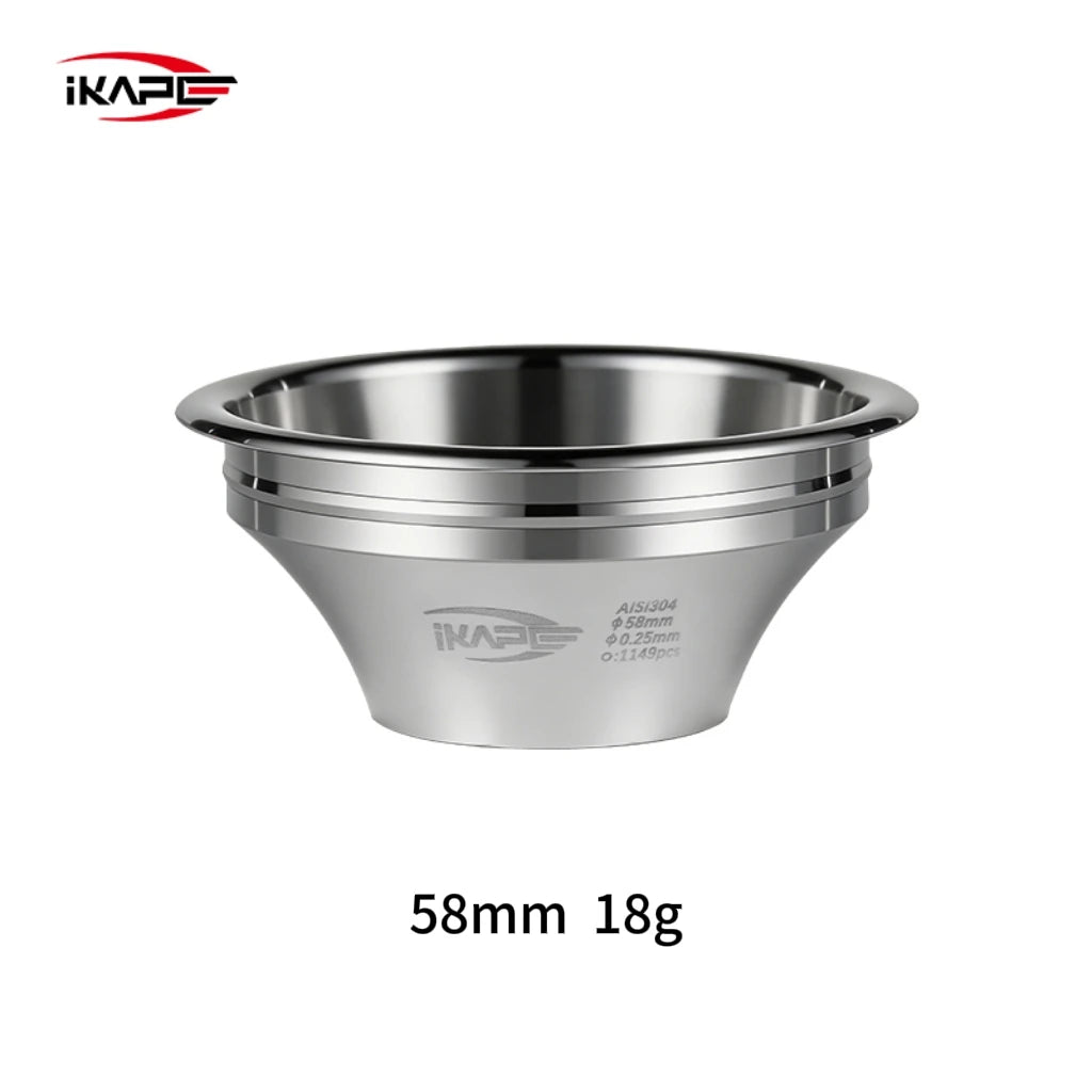IKAPE 54mm/58mm Variable Diameter Espresso Filter Basket High Precision Extraction For Bottomless Portafilter Coffee Accessory
