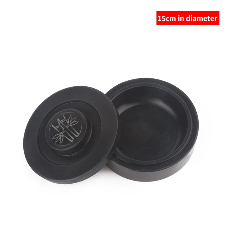 6 Inch 8 inch anhui Handmade Inkstone Water Ripple Ink Stone Natural Inkstone Traditional Painting Calligraphy Special Ink Stone