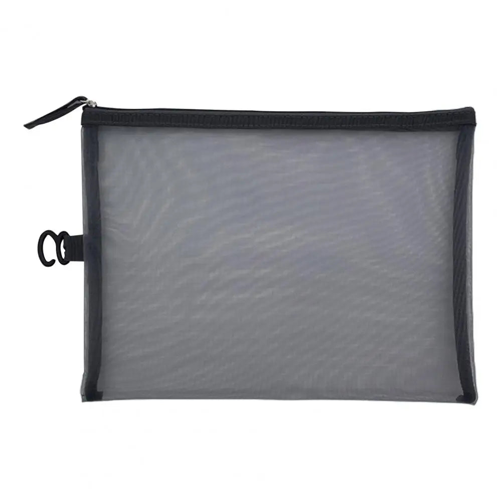 Hanging File Organizer Durable Nylon File Folder Bag with Zipper Closure Portable Space-saving Document Organizer Office School