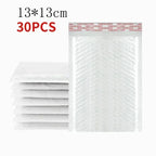 10/50Pcs Bubble Mailers White Poly Bubble Mailer Self Seal Padded Gift Bag Packaging Envelope Bags Book Shipping Package Bag