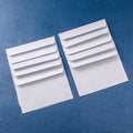 20-100 pieces Western-style Envelope #10 White Envelope with Blue Security Pattern Self-Sealing Envelope