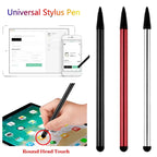 1/3Pcs Smart Phone Tablet Touchscreen Stylus Pens Universal Capacitive/Resistive Stylus Pen for iPhone iPad Samsung Rubber Pen