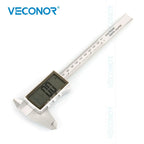 Vernier Caliper Digital Caliper Scriber for Carpenters Slide Ruler Sliding Scale Tool Carbon Fiber Composites Battery Excluded