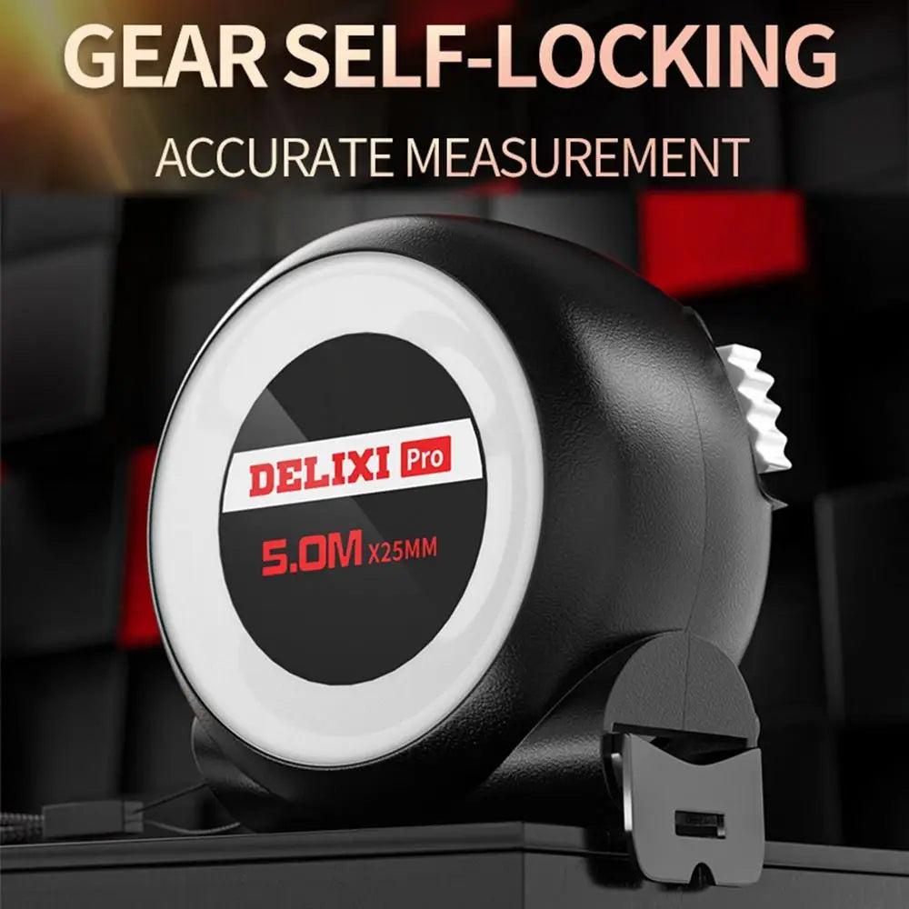 High-precision Portable Thickened Drop-resistant Steel Tape Measure 3/5/7.5/10m Ranging Tool Tape Measure