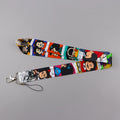 Cartoon Girl Credential Holder Cute Lanyards for Key Neck Strap For Card Badge Gym Keychain Keyring Accessories Gifts