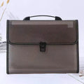 1PC twill portable accordion bag, 13 layers of large-capacity folders, easy to classify and store files.