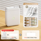 Niimbot D110 Mini Handheld Thermal Label Maker Wireless Sticker Machine Inkless Pocket with Label Sticker for Home Office