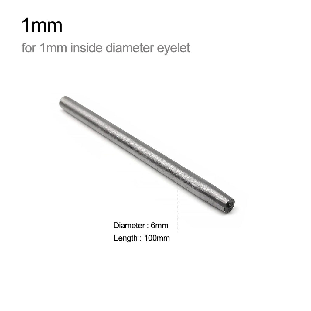 1mm to 20mm Metal Eyelets Grommet Mold Ring Air Hole Rivet Installation Punch Tool DIY Handmade Accessories High Quality Steel
