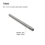 1mm to 20mm Metal Eyelets Grommet Mold Ring Air Hole Rivet Installation Punch Tool DIY Handmade Accessories High Quality Steel