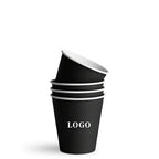 1000pcs Personalized Custom 2.5oz/50ml & 3oz/60ml Espresso Cup Disposable Tasting,9oz/250ml Paper Cups with Logo for Events