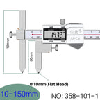 Round Hole Center Distance Digital Caliper 10mm 20mm Cone Probe Measuring Hole Center Distance Hole Distance Center Line Caliper