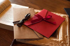 10 Pcs/set Envelope Pearlescent Paper Bow Thicken Ribbon Retro Creative Color Stationery Wedding Invited Gift