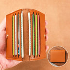 1Pc Card Bag Slim And Compact Bank ID Card Case Driver's License Wallet Simple And Anti Demagnetization Card Holder