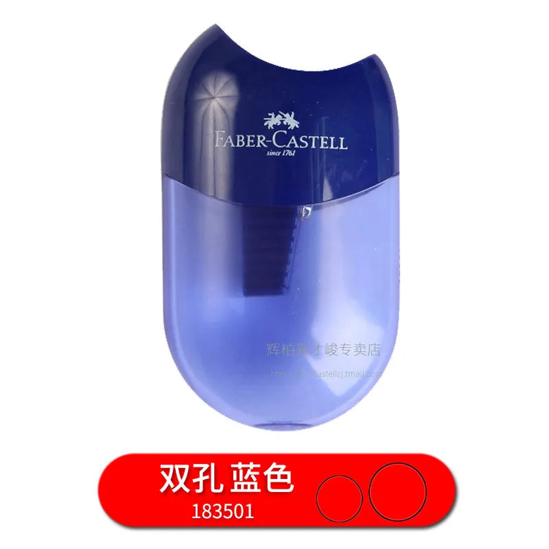 Faber Castell Pencil Sharpener Kawaii Single/Double Hole Pencil Cutter Sacapuntas Stationery Kids School Supplies Back to School