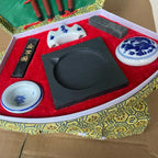 Chinese Calligraphy Kit for Beginners 1Set Writing Brush Pen Ink Sumi Art Decor Traditional Calligraphy Set School Supplies