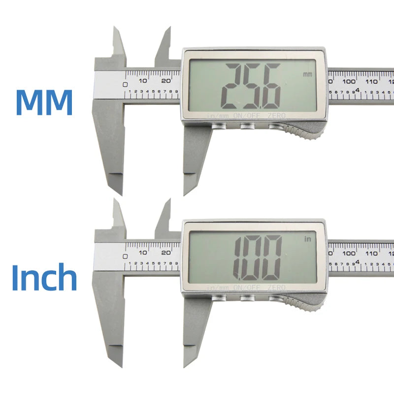Digital Caliper Electronic Vernier Caliper Plastic Digital Ruler Calibrator Pachometer digital Micrometer Measuring Tool Caliber