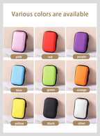1-20PCS Headphone Organizer Portable Travel Cable Organizer Data Cable Organizer Bag Zipper Bag Electronics Organizer Bag