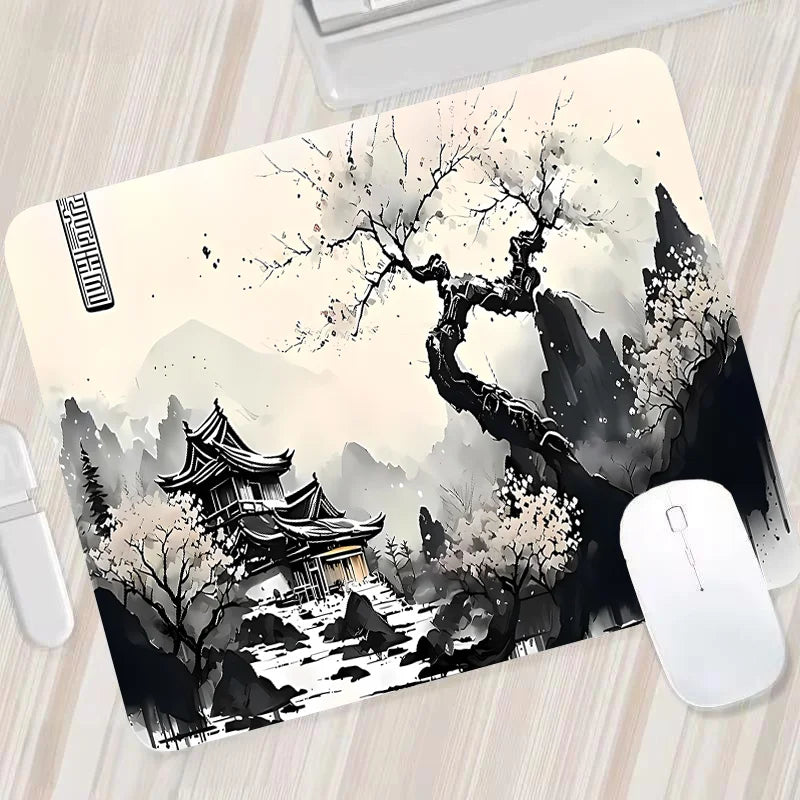 Night Moonlight Large Cool Mouse Pad Laptop Non-Slip Esports Office Desk Mat Game Player Mousepad Mini PC Desktop Accessories