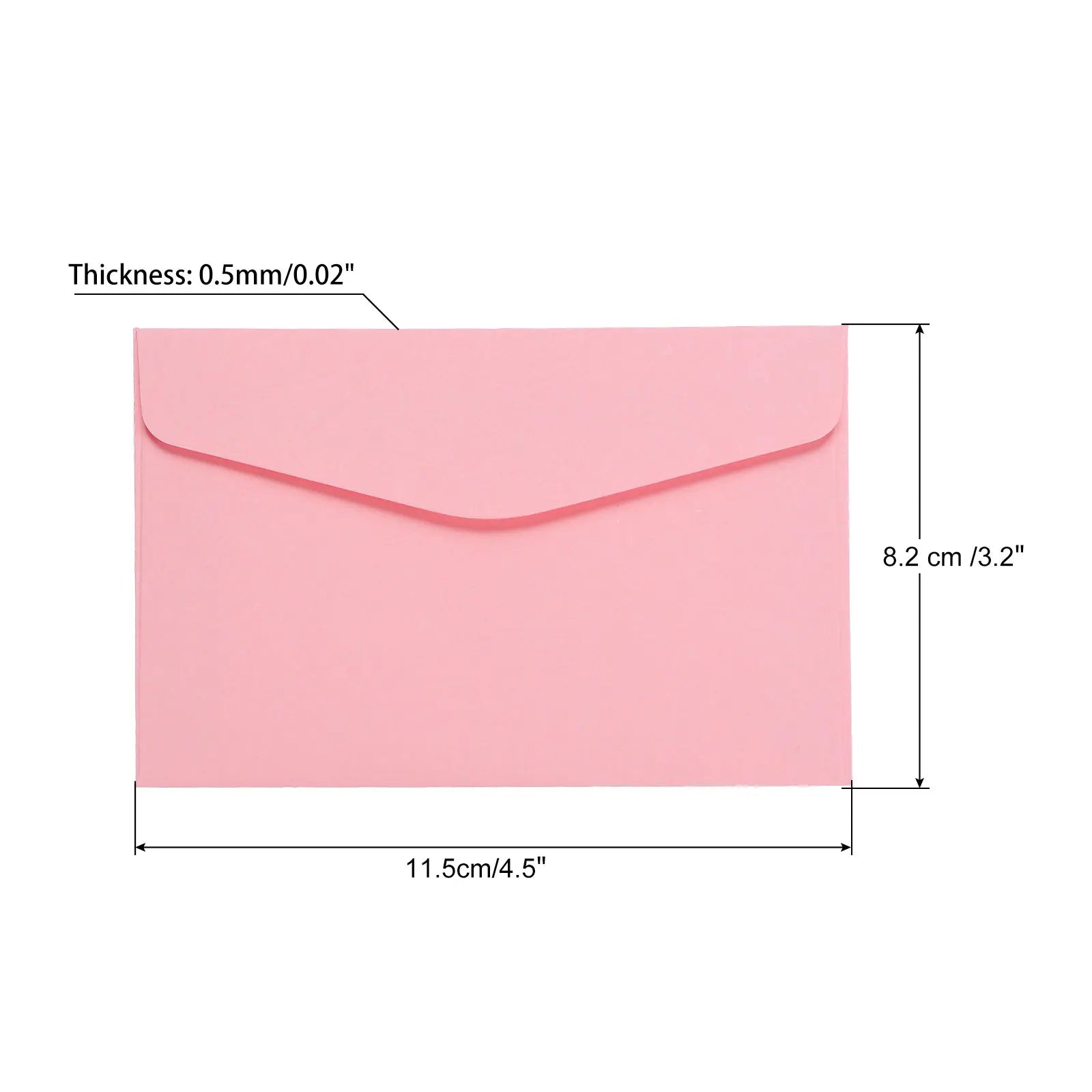 60Pcs 115x82mm Colorful Blank Mini Paper Envelopes Wedding Party Invitation Greeting Cards Gift Cover New Year Greeting Envelope