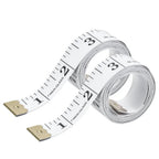 Soft Tape Measure 2 Pack 60 Inch Double Sided Body Measuring Tape for Weight Loss Sewing Tailor Craft Clothes Fabric Measurement Flexible Ruler with Centimeters and Inches Reverse Side for Easy Reading Accurate Body