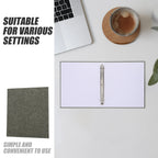 A4 Three Ring Binder Large Capacity Fabric Document Storage Organizer for Sheet Music Test Papers Office Documents Presentation