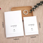 A5 A6 80Sheet Paper Refill Agenda Planners Diary Grid Line  Binder Sheets Six Hole envelope zip pouch Office School Stationery