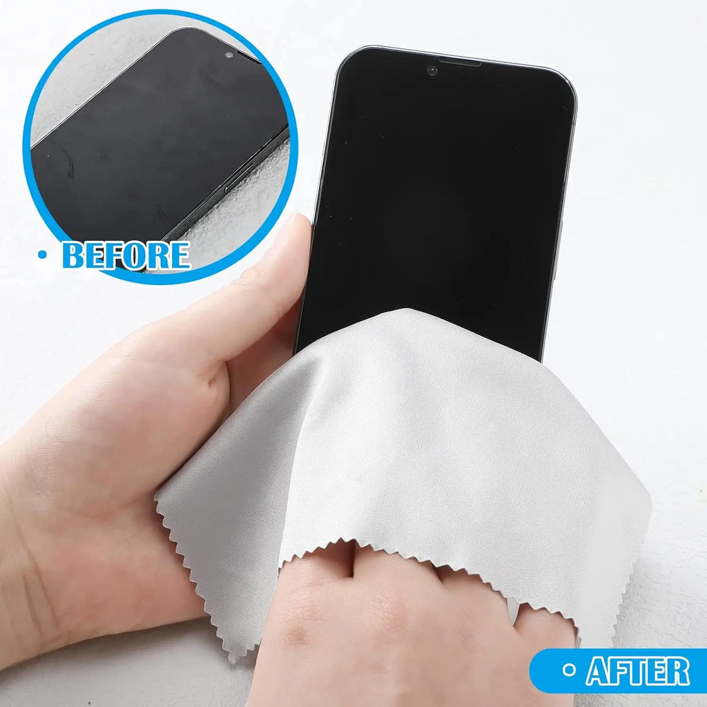 Ultra-Soft Microfiber Cleaning Cloth Multifunctional Screens Wipes for IPhone Eyeglasses Lens Glasses Laptops Tablets LCD Camera