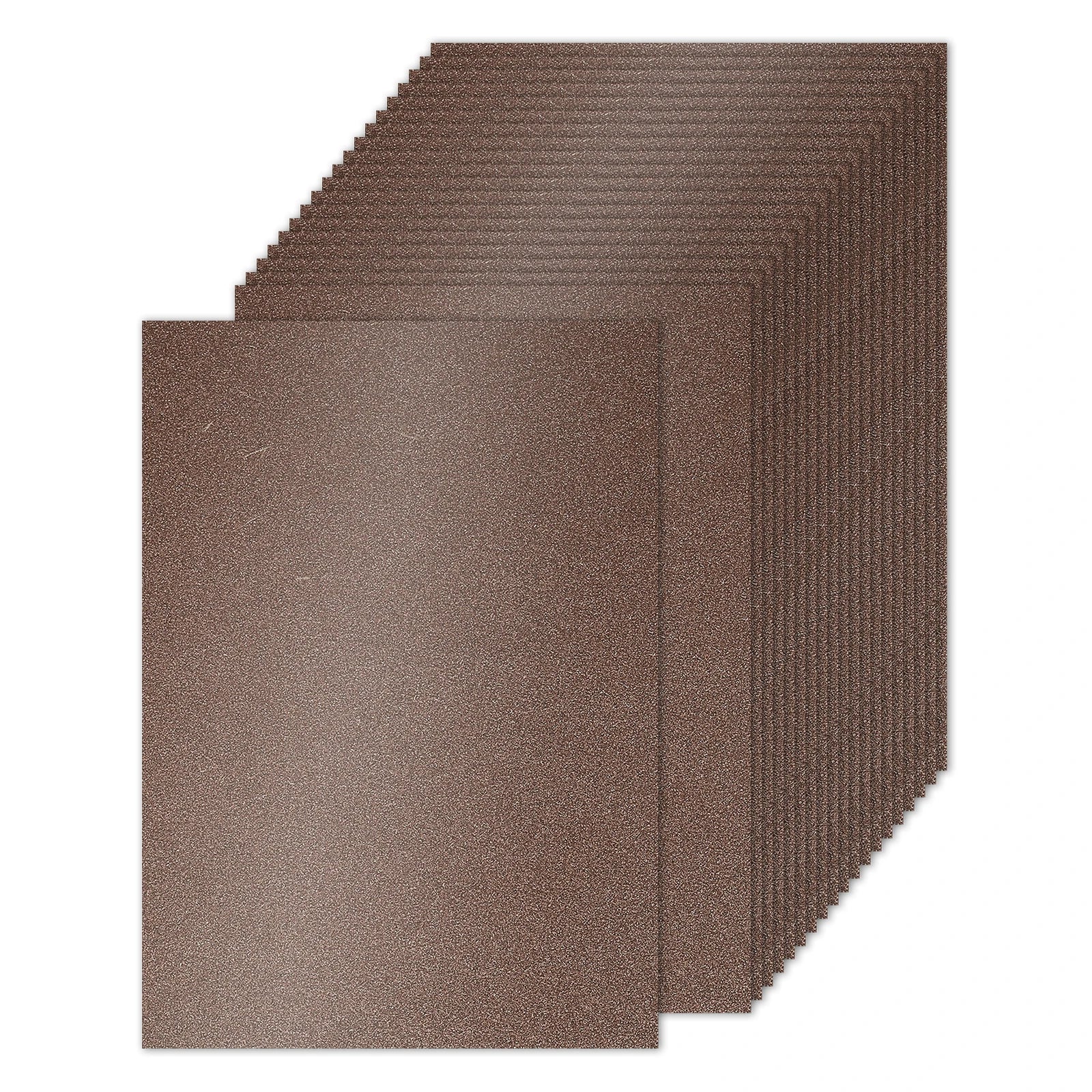 20 Sheets 250gsm Glitter Cardstock Paper Rectangle Premium Sparkly Paper Craft Cardstock Paper for Scrapbook Cards DIY Party Art