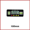 MAKLE 100mm 150mm 200mm digital protractor Angle Finder inclinometer electronic level magnetic bottom Level bubble angle tool