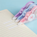 1 Correction Tape + 1 Correction Liquid Kawaii White Out Combo Quick Dry & Clean Finish Student Mistake Cover Tools Stationery
