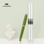 Jinhao 82 Fountain Pen Transparency Plastic Spin Pen Popular EF F M NIB Business Office School Supplies Writing Stationery