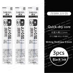 ZEBRA SARASA Dry airfitgrip Gel Pen 0.5/0.4mm Black Core Quick-Drying Smooth Writing Stylos boligrafo gel Stationery for school