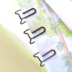 20/50pcs Cartoon Animal Paper Clip Cat Shaped Colorful Black Cat Paper Clips Metal Bookmark Cute Paper Planner Accessories
