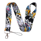 Japan Anime Cartoon Zoro Neck Strap Lanyards for Key ID Card Gym Cell C USB Badge Holder Rope Cute Key Chain Toy Gift