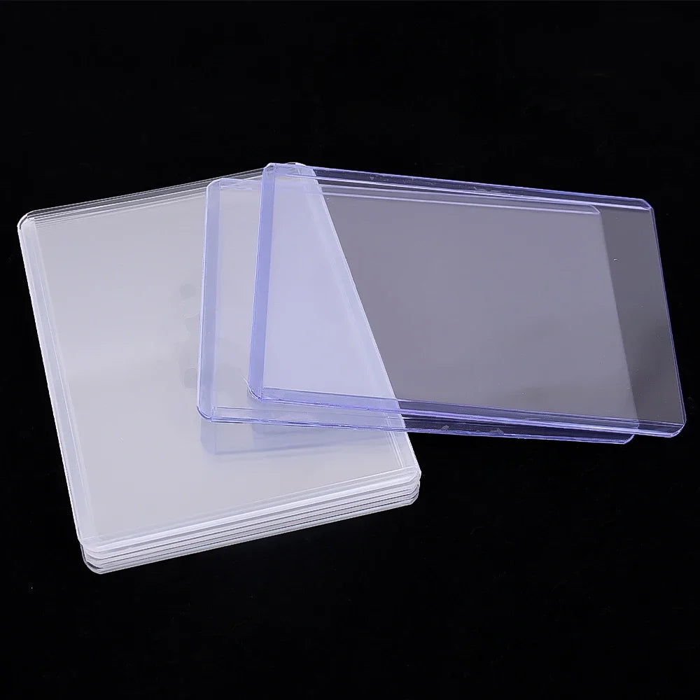 1-50Pcs 35PT Transparent Card Sleeve Clear Trading Card Holder Idol Photo Game Card Holders Cover