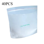 20-60Pcs Car Disposable Trash Bags Self-Adhesive Garbage Bag Portable Traceless Pasting Rubbish Storage Bag For Car Home Office