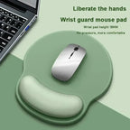 Gradient color mouse pad comfortable wrist rest non-slip mouse pad soft mouse pad wrist rest computer desktop mouse pad